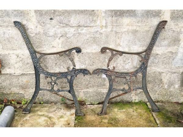 Bench Ends Cast Iron KAS1106 - Main image