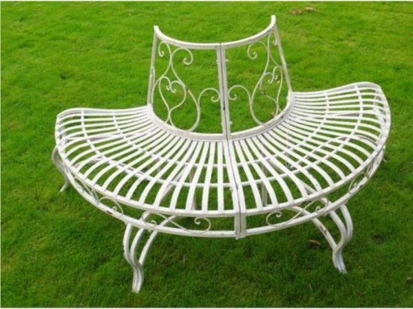 Tree Bench – Half Round – D3578 - Main image
