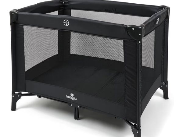 Babylo Lightweight Travel Cot & Mattress - Main image