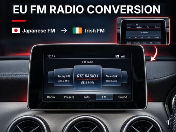 Mercedes-Benz EU FM Radio Conversion 2014-2019 - Main image