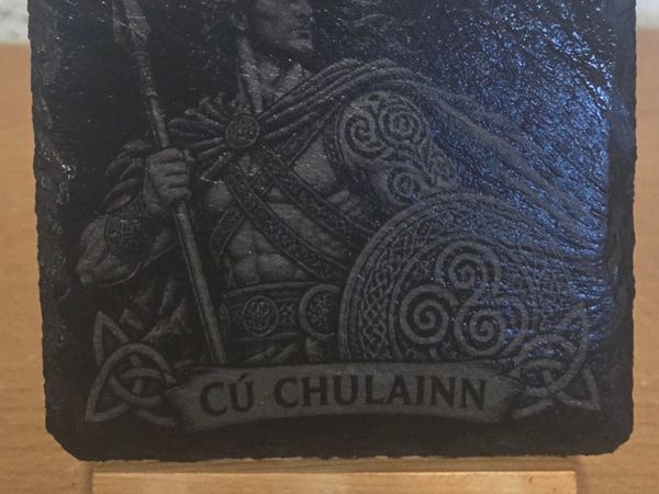 Celtic & Irish Legends  Set of 4 Slate Coaster - Main image