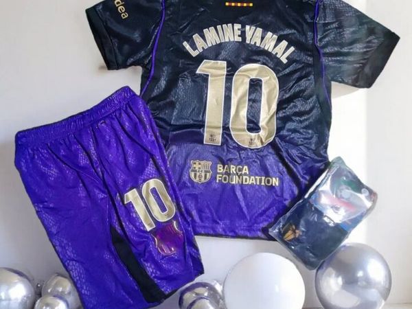 BARCELONA 26/27 (AWAY/LAMINE YAMAL 10) KIDS KIT - Main image