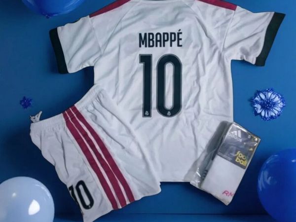 REAL MADRID 26/27(MBAPPE 10) KIDS,6/7,7/8,10/11 YR - Main image