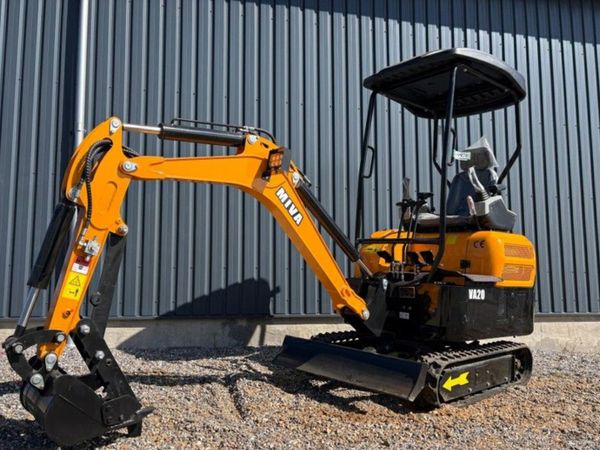 MIVA 2 TON DIESEL MINI DIGGER - Main image