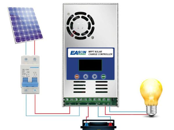 60A MPPT Solar charge controller for Boat - Main image