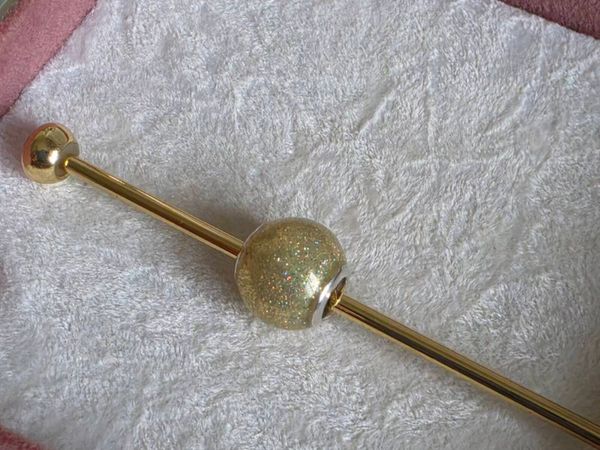 Pandora Gold Shimmer glass  with a shimmering gold - Main image