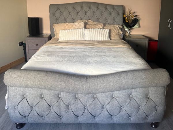 Bedframe plus 2 lockers - Main image