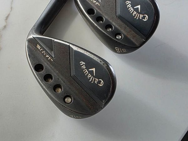 Callaway Jaws Full Face Wedges (54 & 60) - Black - Main image