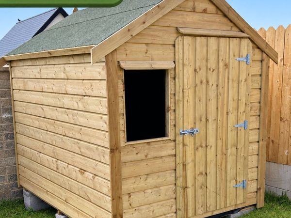 8ft x 6ft Timber Garden Shed | West Cork - Main image