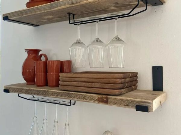 Reclaimed wood shelving for sale - Main image