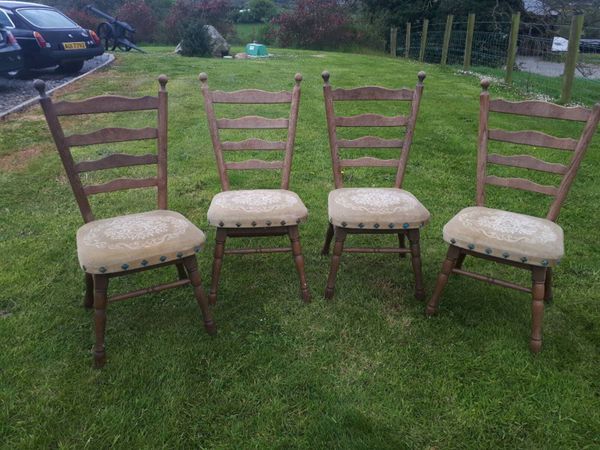 Victorian Studed Dining Room Chairs - Main image