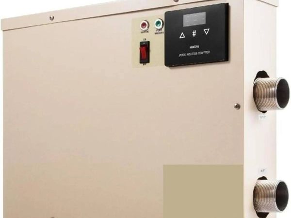 11KW Electric Pool Water Heater Adjustable Temp - Main image
