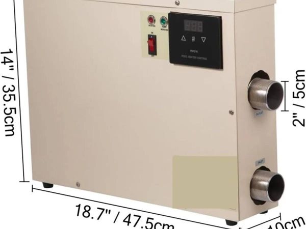 11KW Electric Swimming Pool Spa Heater Thermostat - Main image
