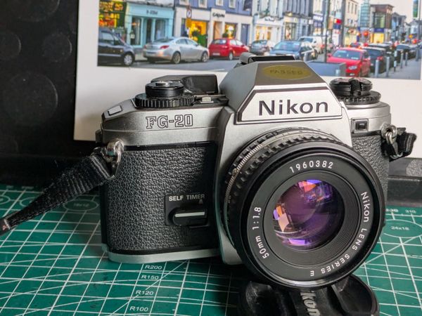 🎞️ Nikon FG-20 SLR + 50mm 1.8 pancake lens💥 - Main image
