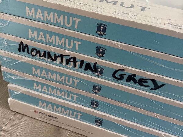 12MM MAMMUT 4V Mountain Oak Grey Flooring for Sale - Main image