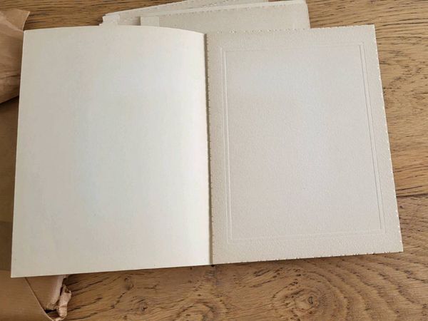 Vintage photo mount cards to fit 12 x 16 cm photos - Main image