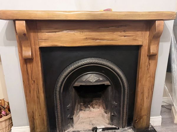 Wooden Fire Place, with or without insert - Main image