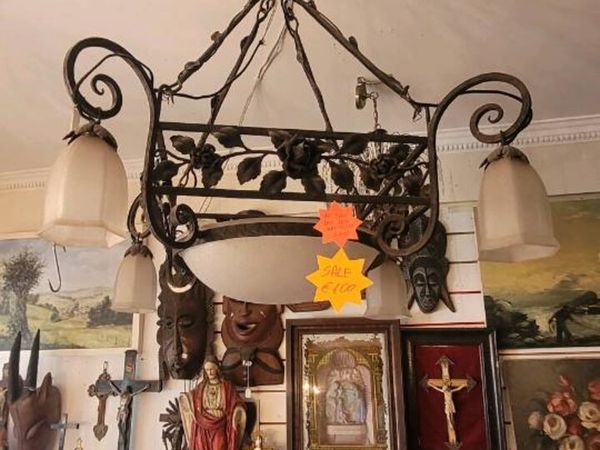 Atr deco cast iron chandalier - Main image
