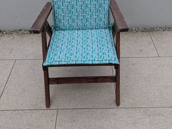 6 x IKEA Äpplarö Reclining Garden Chairs+Cushions - Main image