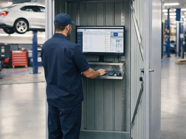 🔥 3x2 PALLADIUM STEEL STORAGE SHED - Main image