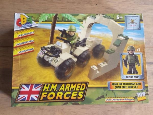New: Military themed block sets x 3 - Main image