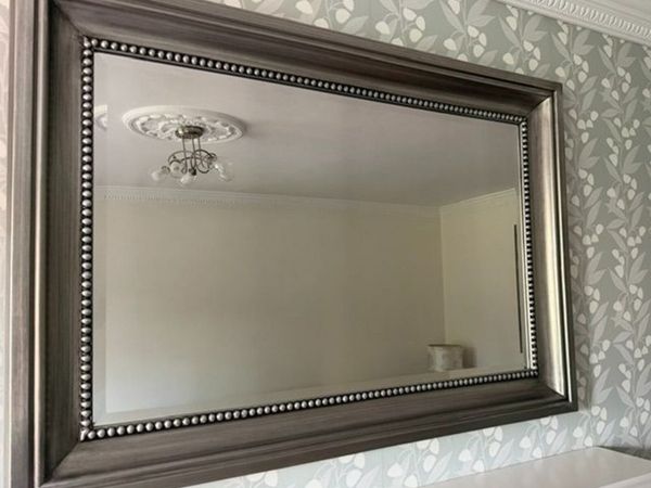 Silver Pewter Mirror - Main image