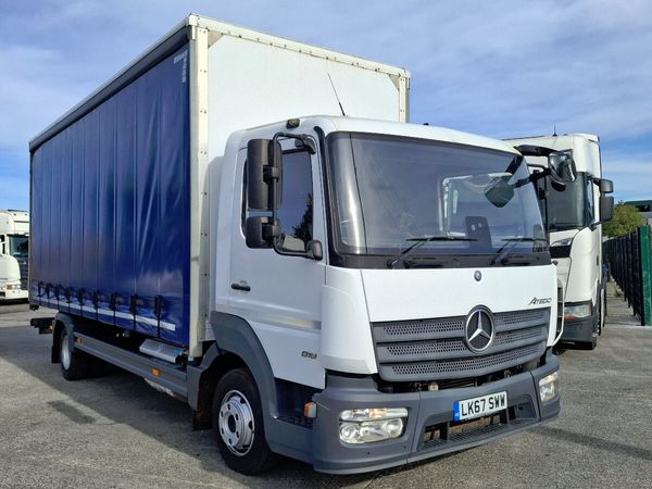 2018 Mercedes Atego 818 , Curtain Side , 7.5 ton - Main image
