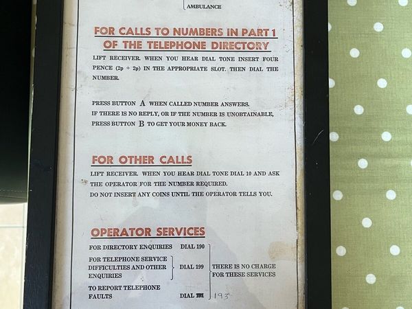 2  AB  Payphone notices - Main image