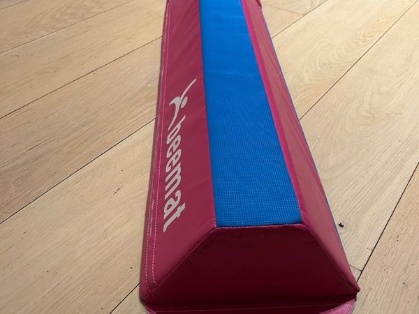 Beemat folding balance beam in pink 2m long - Main image