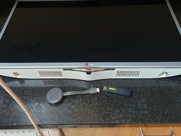 Tv with now tv stick and google stick - Main image