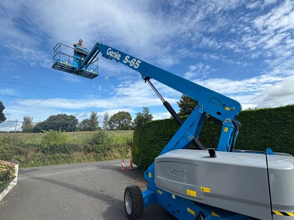Range of Genie S65 Boomlifts - Main image