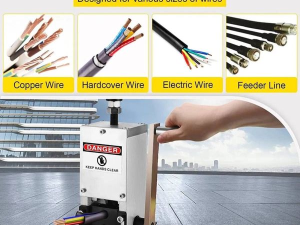 Hand Wire Stripper Machine 1.5-25mm Aluminium - Main image