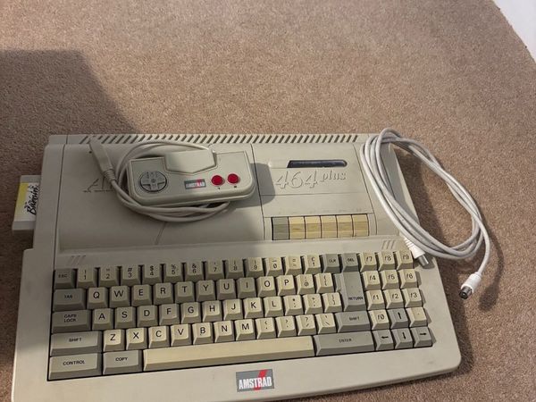 Amstrad 464 Plus and Games - Main image