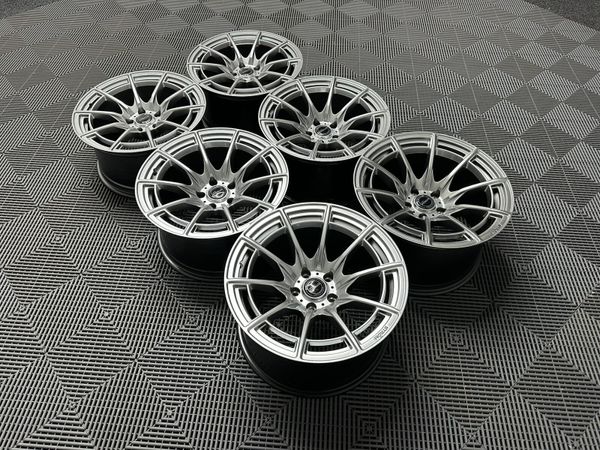 17 18" Inch Strom 55 Alloys 5x114.3 Silvia Skyline - Main image