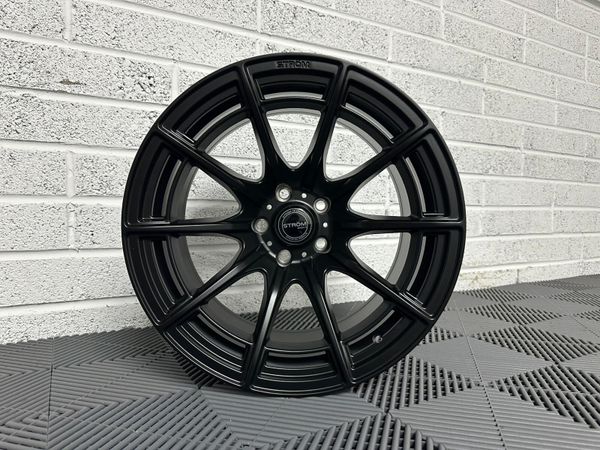 18" Inch Strom 55 Alloys 5x114.3  S14 S15 RX7 R32 - Main image