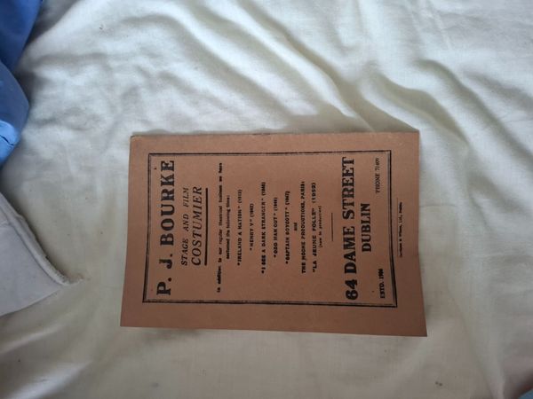 Theatre programme - Main image