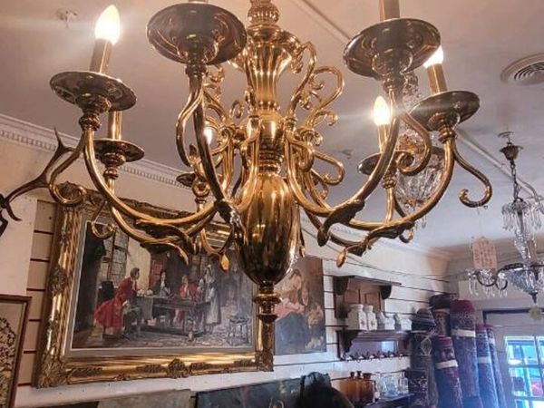 French bronze chandalier - Main image