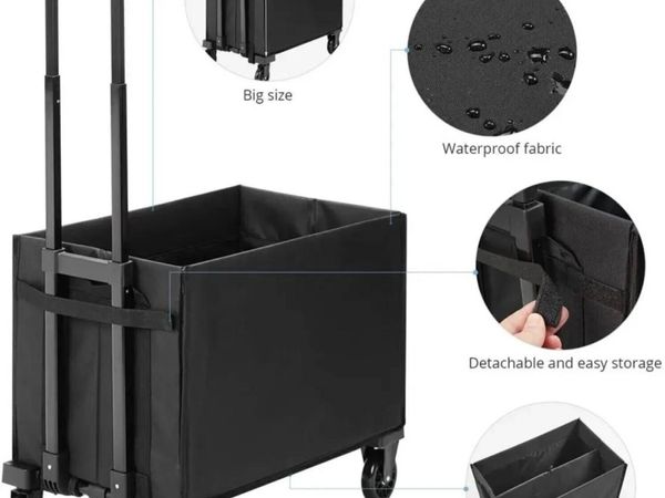 Folding Heavy Duty Hand Truck Trolley with Bag - Main image