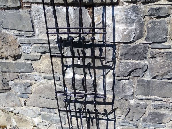 Wellington wall mounted holding rack six pair - Main image