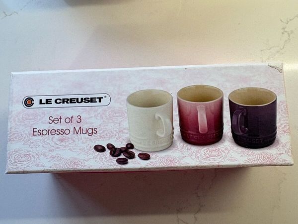 Le Creuset set of 3 espresso mugs - Main image