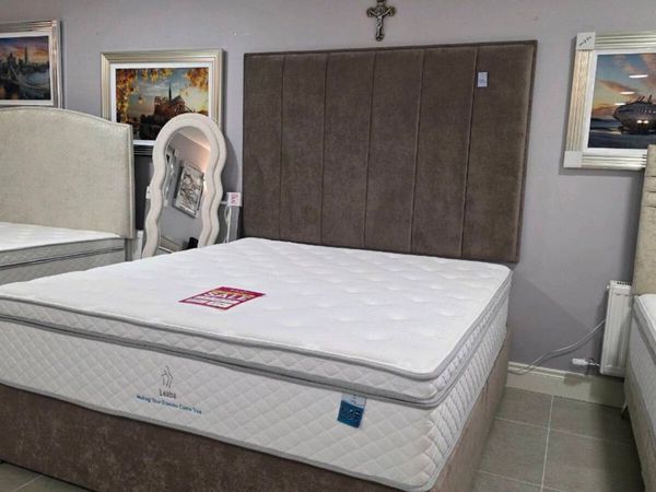 6ft Super King bed half price ♥️ Irish made ☘️ - Main image