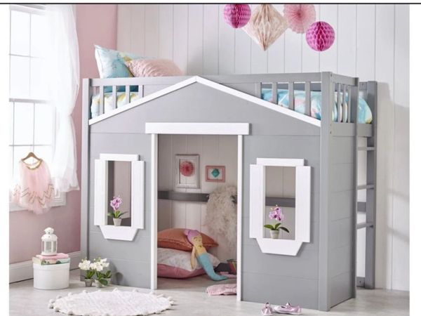 Playhouse loft bed and Desk Bed - Main image
