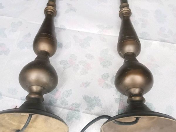 Pair of Brass Lamps - Main image