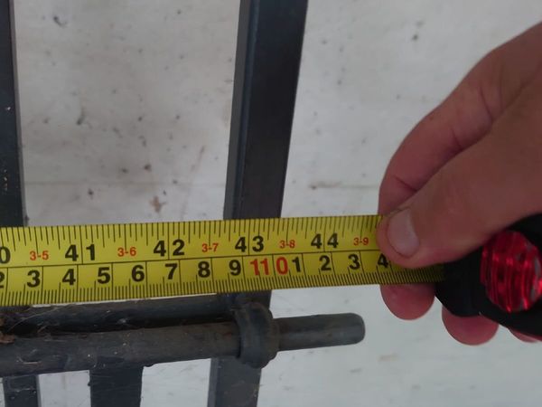 Solid Steel Security Gate + Small Gate for Sale - Main image