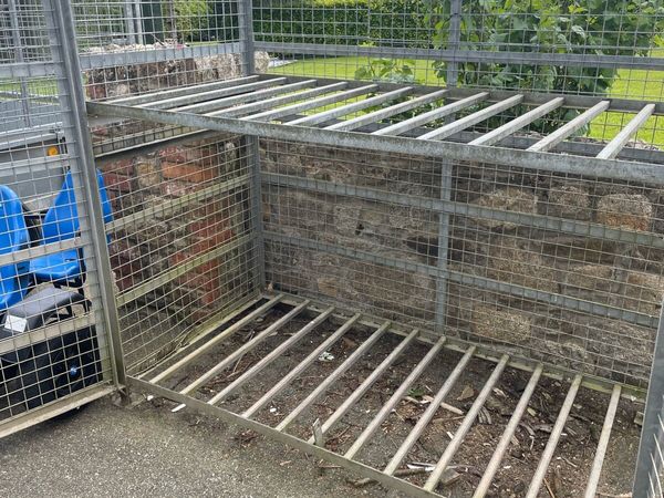 Galavanised storage cage - Main image
