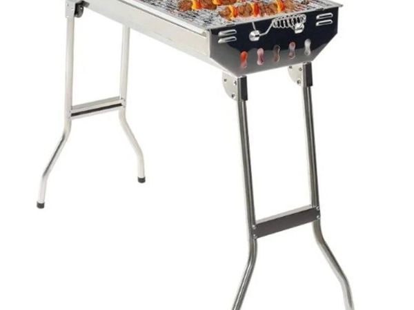 Barbecue Grill Foldable Stainless Steel Outdoor BB - Main image