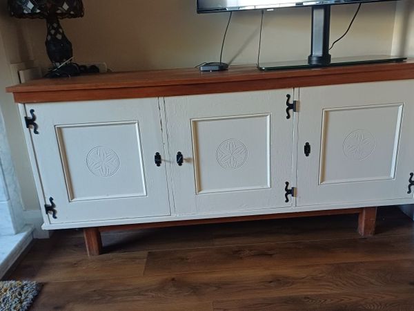 French oak storage cabinet - Main image