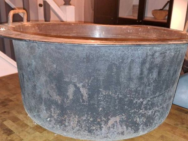 Antique Large Copper Vat - Main image