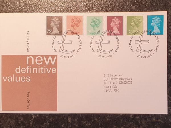 UK 1st Day Covers from 1980 - Main image