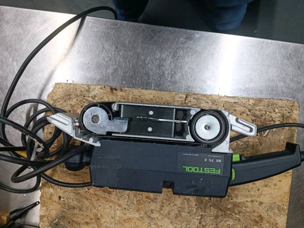 Festool Bs 75e belt sander. - Main image